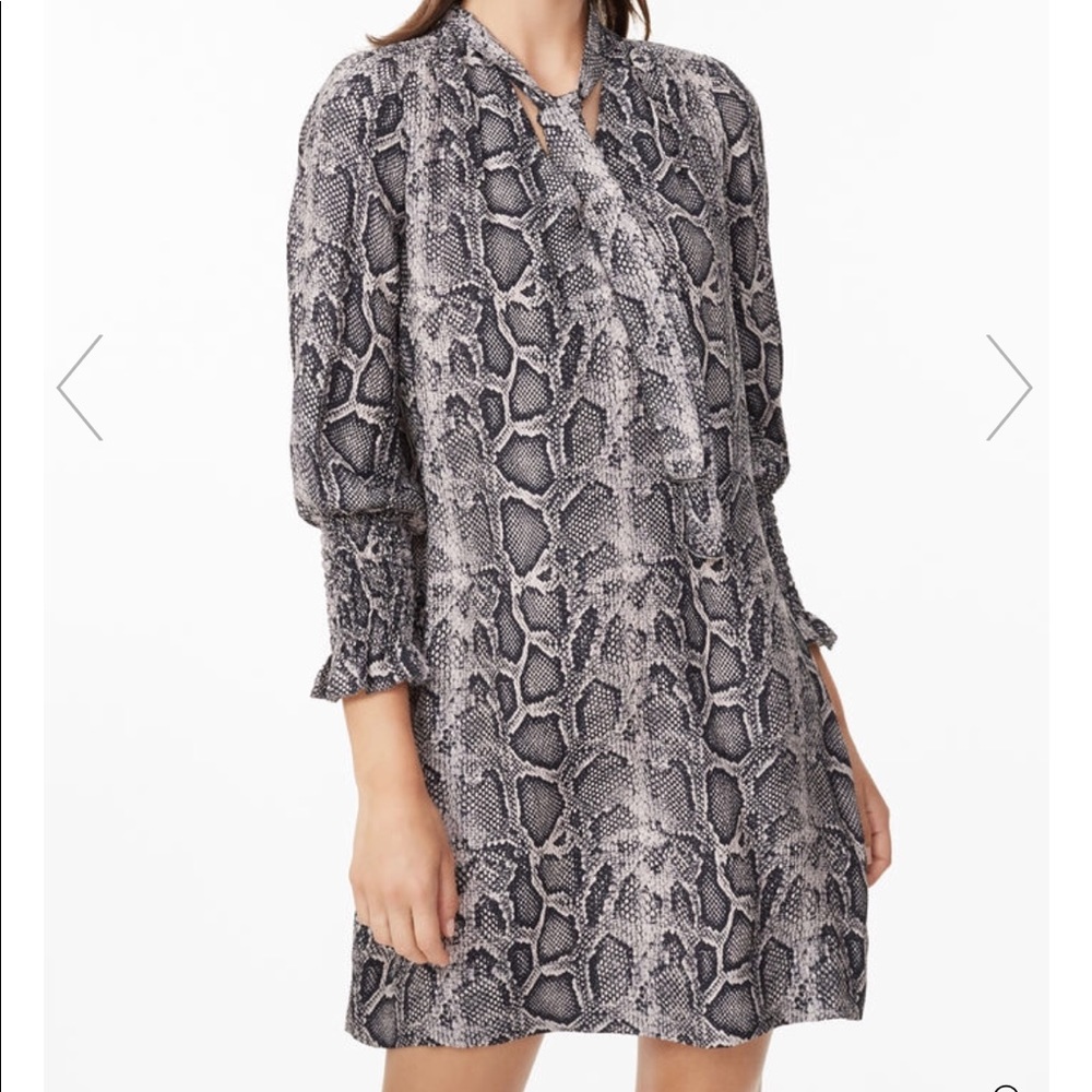 Brand New Rebecca Taylor Snake Print Dress
